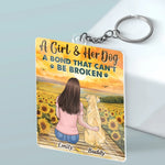 A Friend For A Lifetime - Dog Personalized Custom Shaped Acrylic Keychain - Gift For Pet Owners, Pet Lovers