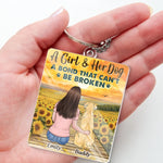 A Friend For A Lifetime - Dog Personalized Custom Shaped Acrylic Keychain - Gift For Pet Owners, Pet Lovers
