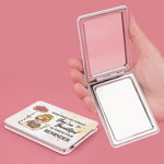 A Little Reminder Of Your Beauty - Family Personalized Custom Full-print Purse Mirror - Mother's Day, Gift For Women