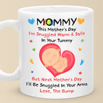 Mommy, You’re My First Home - Family Personalized Custom Mug - Mother's Day, Baby Shower Gift, Gift For New Moms