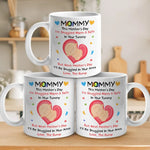 Mommy, You’re My First Home - Family Personalized Custom Mug - Mother's Day, Baby Shower Gift, Gift For New Moms