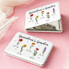 Blossoms Filled With Laughter - Family Personalized Custom Full-print Purse Mirror - Mother's Day, Gift For Mom, Grandma