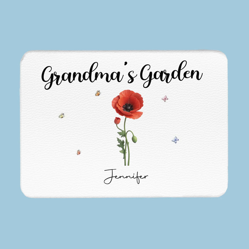 Blossoms Filled With Laughter - Family Personalized Custom Full-print Purse Mirror - Mother's Day, Gift For Mom, Grandma