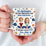 Custom Mother Daughter Gifts for New Moms - Personalized Mug