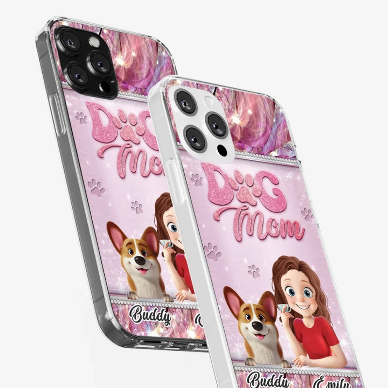 Forever My Best Friend - Dog Personalized Custom Clear Phone Case - Gift For Pet Owners, Pet Lovers