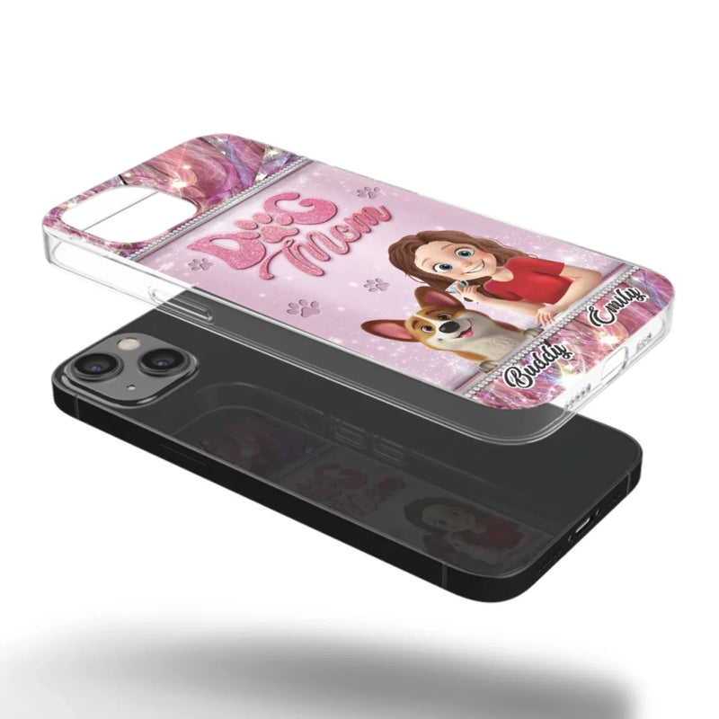 Forever My Best Friend - Dog Personalized Custom Clear Phone Case - Gift For Pet Owners, Pet Lovers