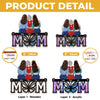 Wrapped In Mom’s Love, Always - Family Personalized Window Hanging Suncatcher Ornament - Mother's Day, Gift For Mom, Grandma