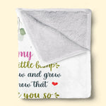 Already Loving You, Mommy - Family Personalized Custom Blanket - Mother's Day, Baby Shower Gift, Gift For Mom, Grandma, New Moms
