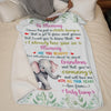 Mom, I Can’t Wait To Meet You - Family Personalized Custom Blanket - Mother's Day, Baby Shower Gift, Gift For First Mom