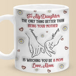 Your Love Is My Guide - Family Personalized Custom 3D Inflated Effect Printed Mug - Mother's Day, Gift For Daughter, New Moms