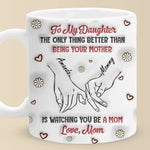 Your Love Is My Guide - Family Personalized Custom 3D Inflated Effect Printed Mug - Mother's Day, Gift For Daughter, New Moms