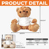 Always Cheering You On - Family Personalized Custom Teddy Bear Plush - Graduation Gift For Daughter, Son