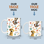 Custom Name Dog Lover Gifts - Personalized Mugs