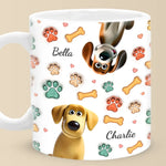 Custom Name Dog Lover Gifts - Personalized Mugs