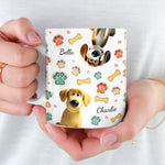 Custom Name Dog Lover Gifts - Personalized Mugs