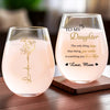 Watching You Be A Mom Is My Greatest Joy - Family Personalized Custom Wine Glass - Mother's Day, Gift For Mom, Daughter