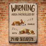 Nap First, Bark Later - Dog Personalized Custom Home Decor Metal Sign - House Warming Gift For Pet Owners, Pet Lovers
