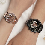 Custom Photo You & Me We Got This - Couple Personalized Custom Unisex Watch - Gift For Couple