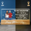 Love Passed From Hand To Hand - Family  Personalized Custom Acrylic Block 3D LED Night Light - Mother's Day, Gift For Mom, Daughter