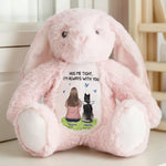 From Heaven With Endless Love - Memorial Personalized Custom Easter Bunny Plush - Sympathy Gift For Cat Lovers, Pet Lovers