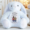 Proud Of Who You’ve Become - Family Personalized Custom Easter Bunny Plush - Mother's Day, Gift For Mom, Daughter
