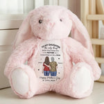 Proud Of Who You’ve Become - Family Personalized Custom Easter Bunny Plush - Mother's Day, Gift For Mom, New Moms, Daughter