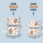 Mom, Our Love Is Endless - Family Personalized Custom 3D Inflated Effect Printed Mug - Mother's Day, Gift For Mom, Grandma