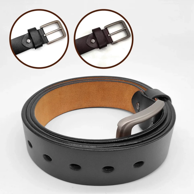 My Everything, My Forever Love - Family Personalized Custom Engraved Leather Belt - Father's Day, Gift For Dad, Grandpa
