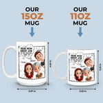 Mom, You Nailed It - Family Personalized Custom Mug - Mother's Day, Gift For Mom, Grandma