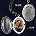 Custom Photo Our Forever Moment - Couple Personalized Custom Locket Necklace - Gift For Couple