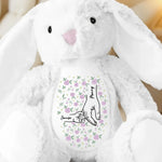 Love's Sweetest Hold - Family Personalized Custom Easter Bunny Plush - Mother's Day, Gift For Family