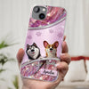Dog Mom’s Favorite Companion - Dog Personalized Custom Clear Phone Case - Gift For Pet Owners, Pet Lovers
