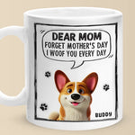 Together Is Our Favorite Place - Dog Personalized Custom 3D Inflated Effect Printed Mug - Mother's Day, Gift For Mom, Dog Lovers