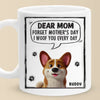 Together Is Our Favorite Place - Dog Personalized Custom 3D Inflated Effect Printed Mug - Mother's Day, Gift For Pet Owners, Pet Lovers