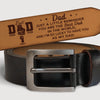 Lucky To Have You In Life - Family Personalized Custom Engraved Leather Belt - Father's Day, Gift For Dad, Grandpa