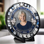 Custom Photo Memorial Tribute Gifts - Personalized Stone With Stand
