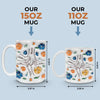 Hand In Hand, Heart To Mom - Family Personalized Custom 3D Inflated Effect Printed Mug - New Arrival, Mother's Day, Gift For Mom, Grandma