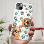 Custom Photo Cuteness Overload In Every Call - Dog & Cat Personalized Custom 3D Inflated Effect Printed Clear Phone Case - Gift For Dog Lovers, Cat Lovers