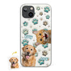 Custom Photo Cuteness Overload In Every Call - Dog & Cat Personalized Custom 3D Inflated Effect Printed Clear Phone Case - Gift For Pet Owners, Pet Lover