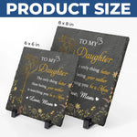 Heartfelt Mother Daughter Gifts - Stone With Stand