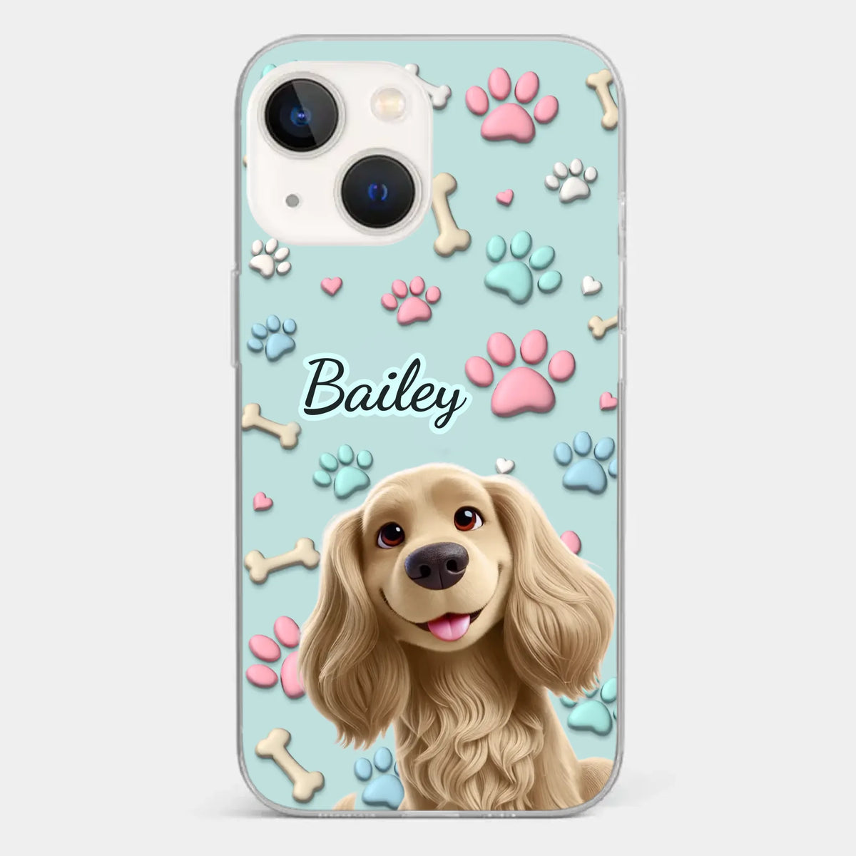 My Forever Best Friend - Dog Personalized Custom Clear Phone Case - Gift For Pet Owners, Pet Lovers