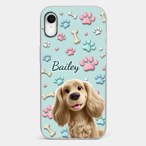 My Forever Best Friend - Dog Personalized Custom Clear Phone Case - Gift For Pet Owners, Pet Lovers
