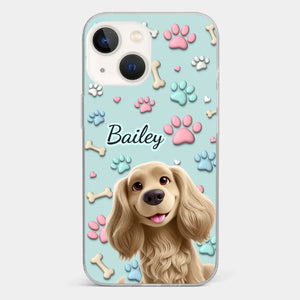 My Forever Best Friend - Dog Personalized Custom Clear Phone Case - Gift For Pet Owners, Pet Lovers