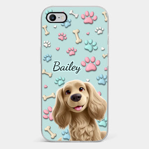 My Forever Best Friend - Dog Personalized Custom Clear Phone Case - Gift For Pet Owners, Pet Lovers