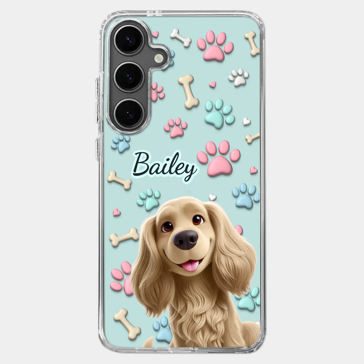 My Forever Best Friend - Dog Personalized Custom Clear Phone Case - Gift For Pet Owners, Pet Lovers