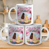 Fur-Ever Connected - Dog Personalized Custom Mug - Mother's Day, Gift For Pet Owners, Pet Lovers