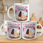 Fur-Ever Connected - Dog Personalized Custom Mug - Mother's Day, Gift For Pet Owners, Pet Lovers