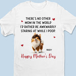 No Privacy, Just Love - Dog Personalized Custom Unisex T-shirt, Premium T-shirt, Hoodie - Mother's Day, Gift For Mom, Dog Lovers