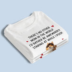 No Privacy, Just Love - Dog Personalized Custom Unisex T-shirt, Premium T-shirt, Hoodie - Mother's Day, Gift For Mom, Dog Lovers