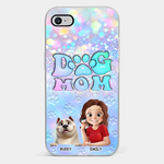 Custom Name Dog Mom Gifts for Pet Lovers - Personalized Phone Case